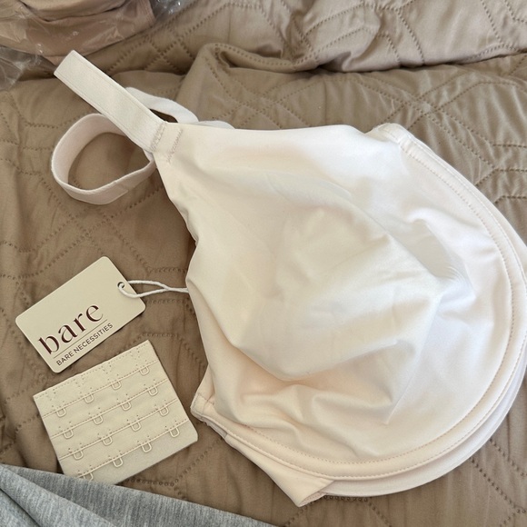 Bare Necessities White Bra - Picture 1 of 3